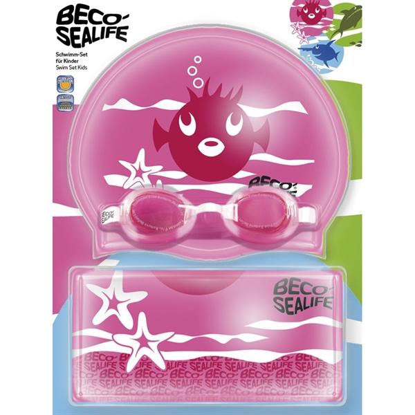 Beco-Sealife svømmesæt pink