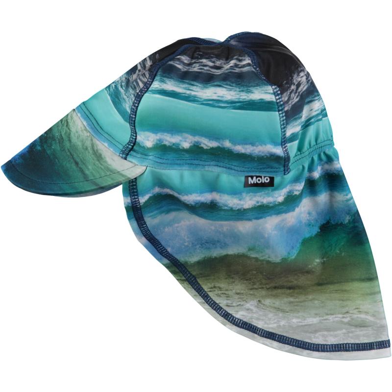 Molo Nando UV hat Ocean Stripe