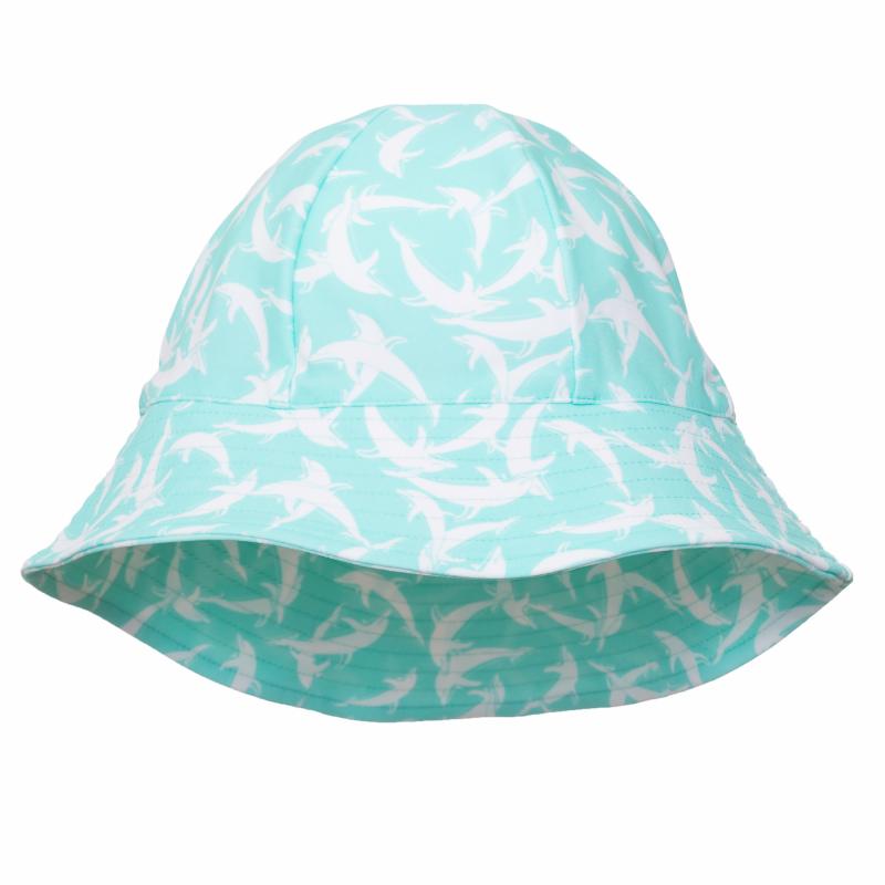 Petit Crabe Frey UV hat - mint dolphin