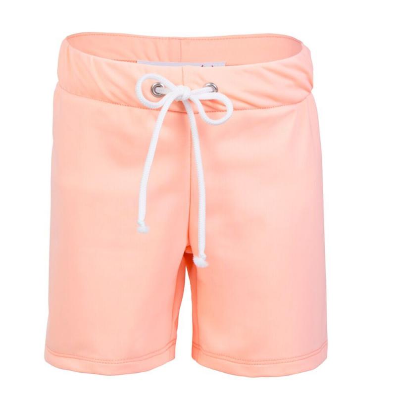 Petit Crabe korte UV shorts - peach