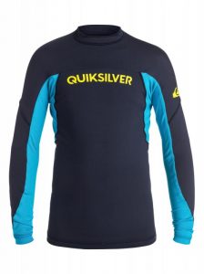 Quiksilver UPF 50+ t-shirt navy/turkis