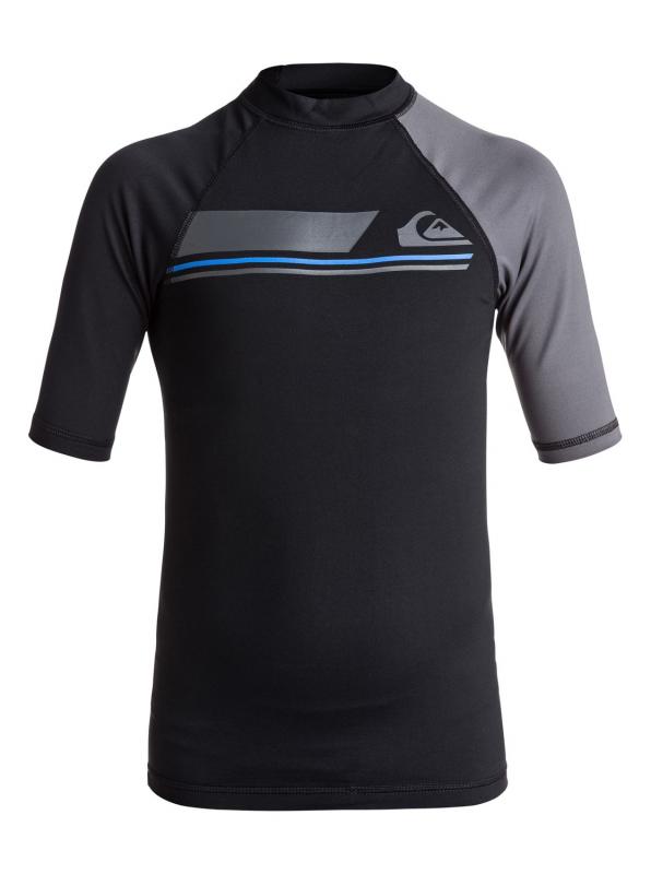Quiksilver UPF 50+ t-shirt sort - active - Short Sleeve Rash Vest