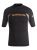 Quiksilver UPF 50+ Performer – Short Sleeve Rash Vest – Black-Quiet shade