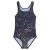 Soft Gallery peak swimsuit Black Iris, AOP Bubble