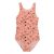 Soft Gallery Peak swimsuit coral almond heartart